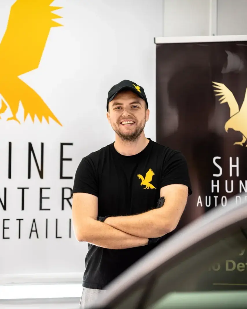 Michał — właściciel Shine Hunter Auto Detailing